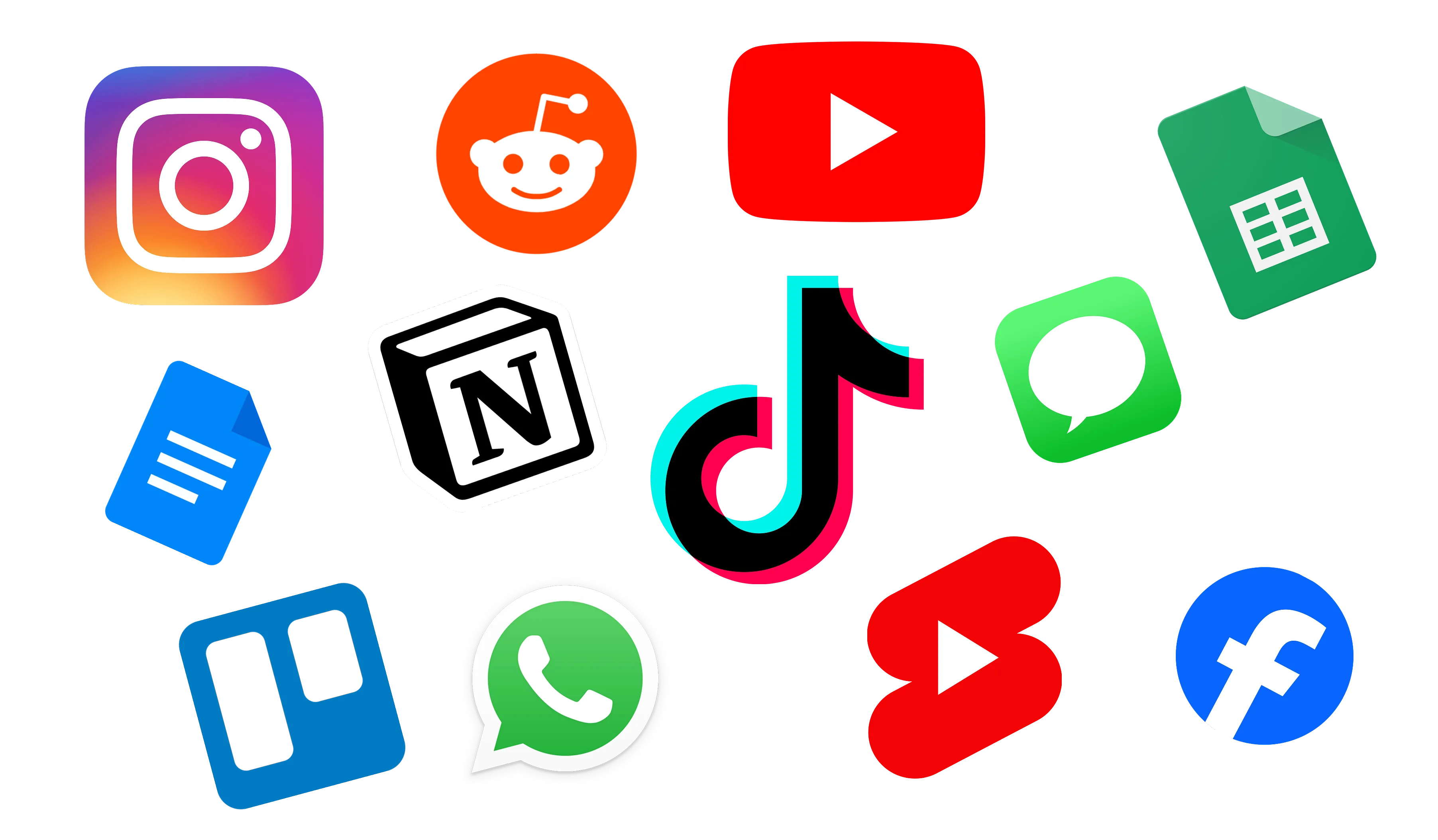 Social media and app icons